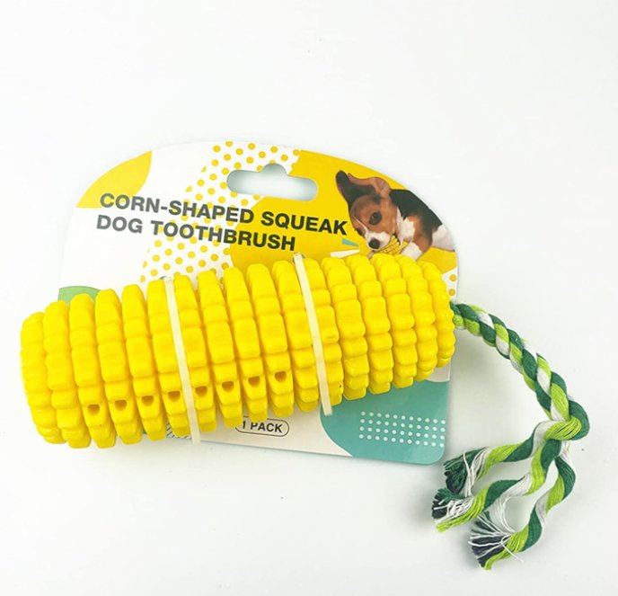 Indestructible Corn Chew Toy - Equilibrium Pet