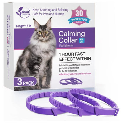 Instant Calming Pet Collar for Anxiety Relief - Equilibrium Pet